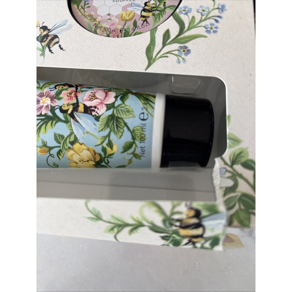 Heathcote & Ivory Busy Bees 5 Pc Body Care 3.40z Each Gift Set Thyme Rose Honey - Picture 2 of 3